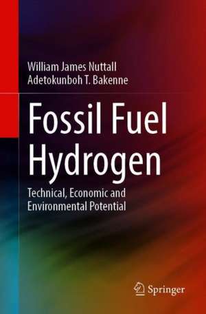 Fossil Fuel Hydrogen: Technical, Economic and Environmental Potential de William J. Nuttall