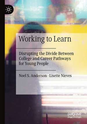 Working to Learn: Disrupting the Divide Between College and Career Pathways for Young People de Noel S. Anderson