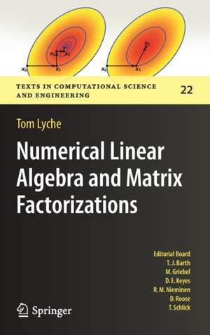 Numerical Linear Algebra and Matrix Factorizations de Tom Lyche