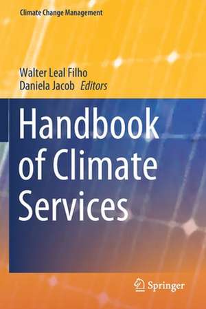 Handbook of Climate Services de Walter Leal Filho