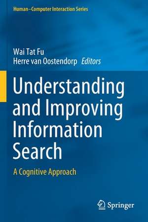 Understanding and Improving Information Search: A Cognitive Approach de Wai Tat Fu