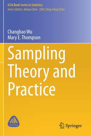 Sampling Theory and Practice de Changbao Wu