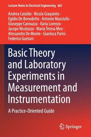 Basic Theory and Laboratory Experiments in Measurement and Instrumentation: A Practice-Oriented Guide de Andrea Cataldo