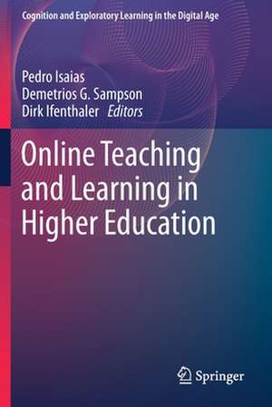 Online Teaching and Learning in Higher Education de Pedro Isaias