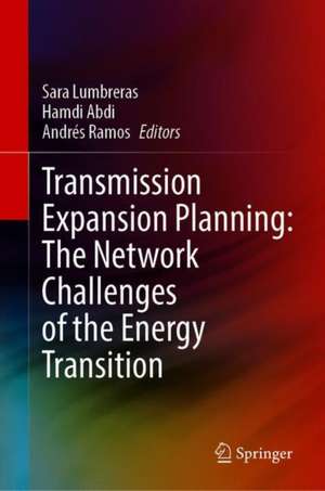 Transmission Expansion Planning: The Network Challenges of the Energy Transition de Sara Lumbreras