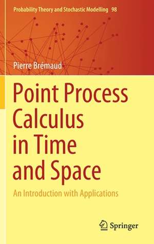 Point Process Calculus in Time and Space: An Introduction with Applications de Pierre Brémaud