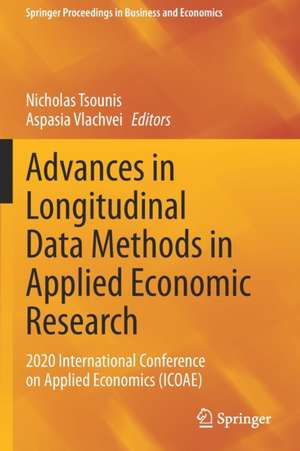 Advances in Longitudinal Data Methods in Applied Economic Research: 2020 International Conference on Applied Economics (ICOAE) de Nicholas Tsounis