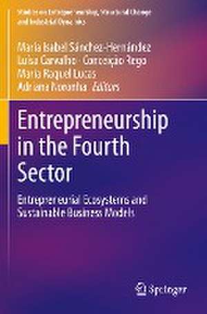 Entrepreneurship in the Fourth Sector: Entrepreneurial Ecosystems and Sustainable Business Models de María Isabel Sánchez-Hernández