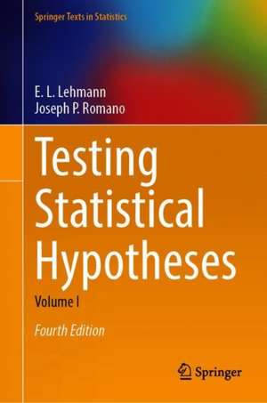 Testing Statistical Hypotheses de E.L. Lehmann