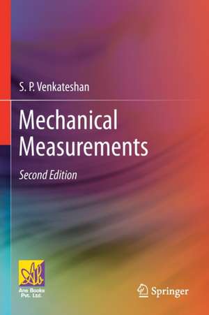 Mechanical Measurements de S.P. Venkateshan