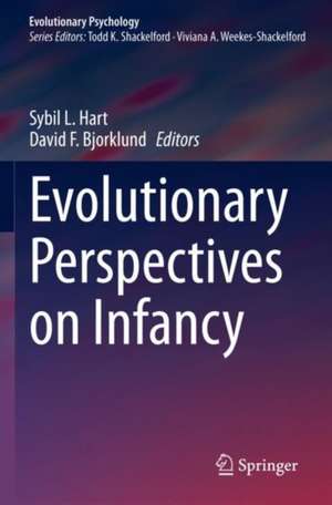 Evolutionary Perspectives on Infancy de Sybil L. Hart