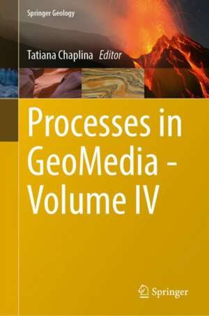 Processes in GeoMedia—Volume IV de Tatiana Chaplina