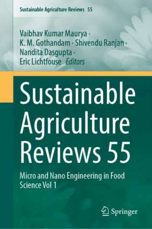 Sustainable Agriculture Reviews 55: Micro and Nano Engineering in Food Science Vol 1 de Vaibhav Kumar Maurya