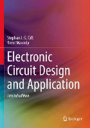 Electronic Circuit Design and Application de Stephan J. G. Gift