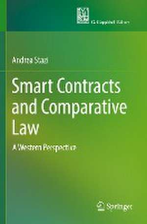 Smart Contracts and Comparative Law: A Western Perspective de Andrea Stazi