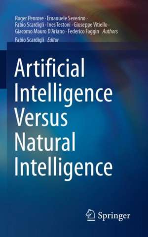 Artificial Intelligence Versus Natural Intelligence de Roger Penrose