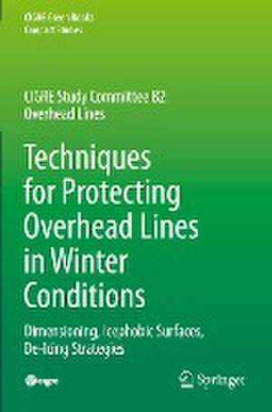 Techniques for Protecting Overhead Lines in Winter Conditions: Dimensioning, Icephobic Surfaces, De-Icing Strategies de Masoud Farzaneh