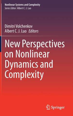 New Perspectives on Nonlinear Dynamics and Complexity de Dimitri Volchenkov