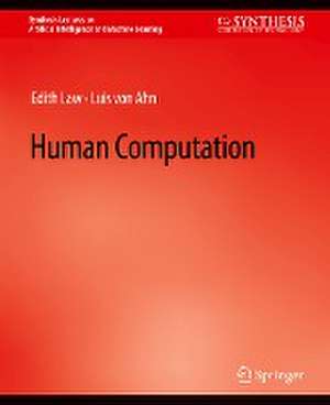 Human Computation de Edith Law