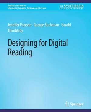 Designing for Digital Reading de Jennifer Pearson