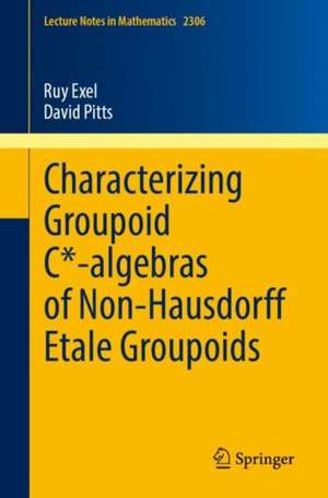 Characterizing Groupoid C*-algebras of Non-Hausdorff Étale Groupoids de Ruy Exel