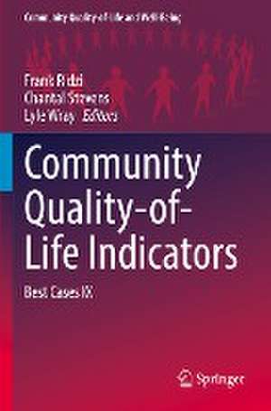 Community Quality-of-Life Indicators: Best Cases IX de Frank Ridzi