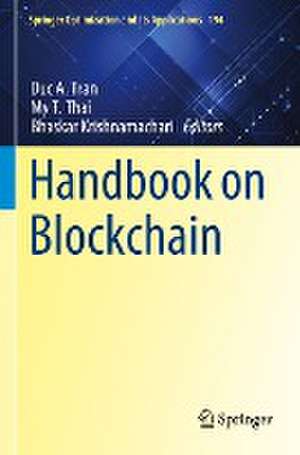 Handbook on Blockchain de Duc A. Tran