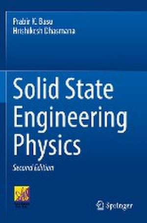 Solid State Engineering Physics de Prabir K. Basu