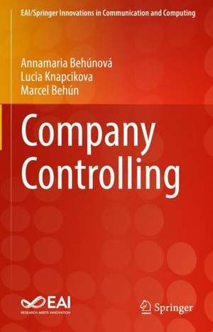 Company Controlling de Annamaria Behúnová