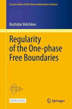 Regularity of the One-phase Free Boundaries de Bozhidar Velichkov