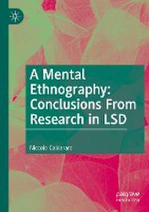 A Mental Ethnography: Conclusions from Research in LSD de Niccolo Caldararo