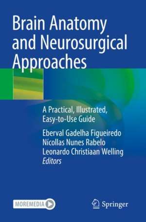 Brain Anatomy and Neurosurgical Approaches: A Practical, Illustrated, Easy-to-Use Guide de Eberval Gadelha Figueiredo