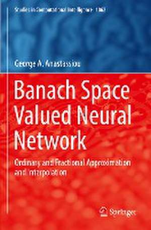 Banach Space Valued Neural Network: Ordinary and Fractional Approximation and Interpolation de George A. Anastassiou