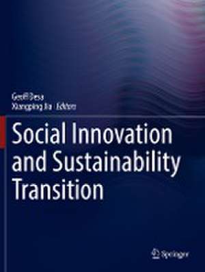 Social Innovation and Sustainability Transition de Geoff Desa