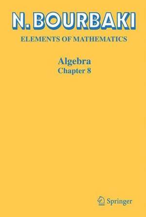 Algebra: Chapter 8 de N. Bourbaki