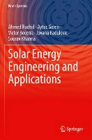 Solar Energy Engineering and Applications de Ahmed Rachid