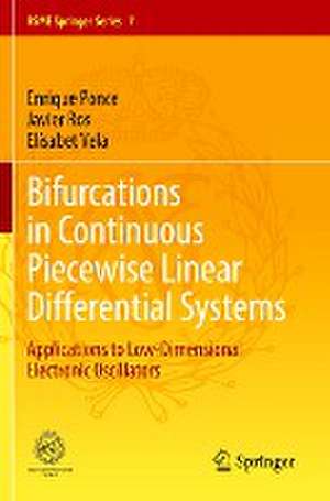 Bifurcations in Continuous Piecewise Linear Differential Systems: Applications to Low-Dimensional Electronic Oscillators de Enrique Ponce