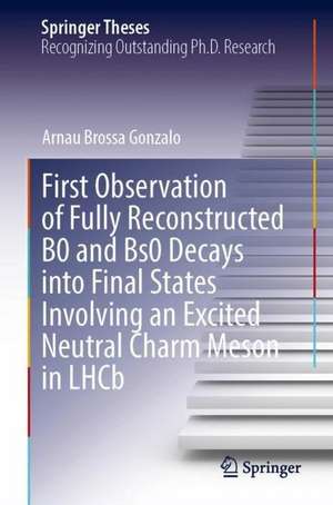 First Observation of Fully Reconstructed B0 and Bs0 Decays into Final States Involving an Excited Neutral Charm Meson in LHCb de Arnau Brossa Gonzalo