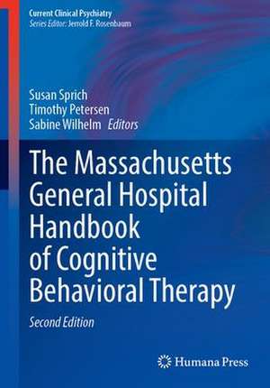 The Massachusetts General Hospital Handbook of Cognitive Behavioral Therapy de Susan E. Sprich