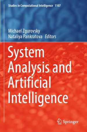 System Analysis and Artificial Intelligence de Michael Zgurovsky
