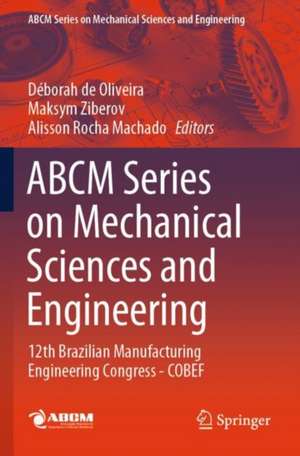 ABCM Series on Mechanical Sciences and Engineering de Déborah de Oliveira