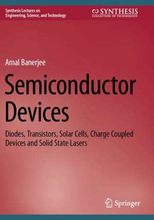 Semiconductor Devices de Amal Banerjee