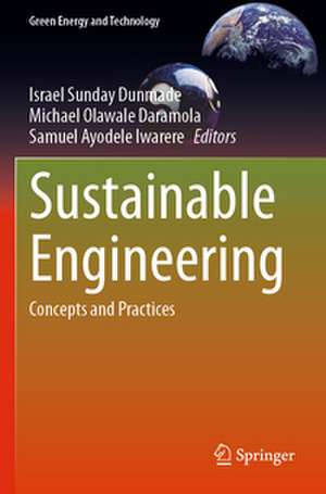 Sustainable Engineering de Israel Sunday Dunmade