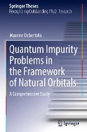 Quantum Impurity Problems in the Framework of Natural Orbitals: A Comprehensive Study de Maxime Debertolis