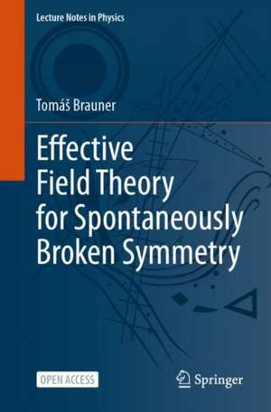 Effective Field Theory for Spontaneously Broken Symmetry de Tomáš Brauner