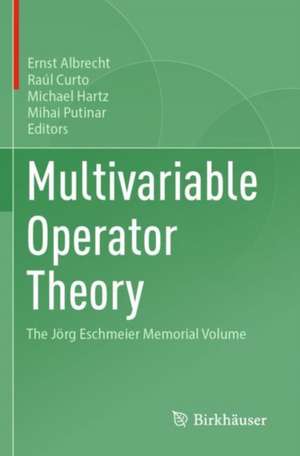 Multivariable Operator Theory de Ernst Albrecht