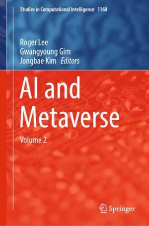AI and Metaverse de Roger Lee