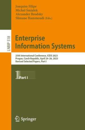 Enterprise Information Systems de Joaquim Filipe