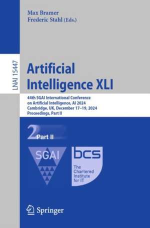 Artificial Intelligence XLI de Max Bramer