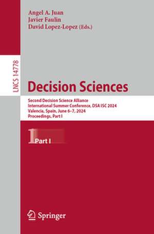 Decision Sciences de Angel A. Juan